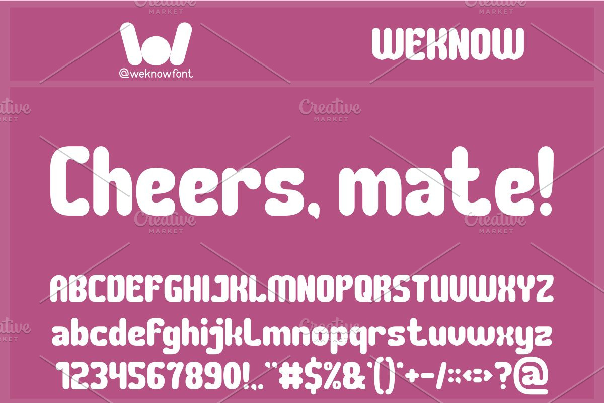 Extraordinary font, a Font by weknow (Photo 5 of 8)