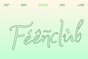 CS Artesia Dashed, a Handwritten Font by Craft Supply Co. (Thumbnail 7 of 8)