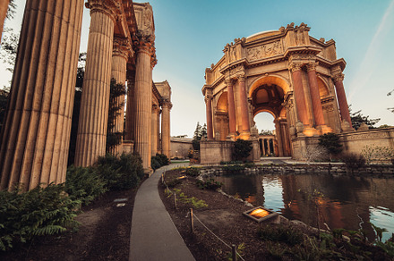 Architecture palace of fine arts containing san, francisco, and fine, an Architecture Photo by New York Art Store