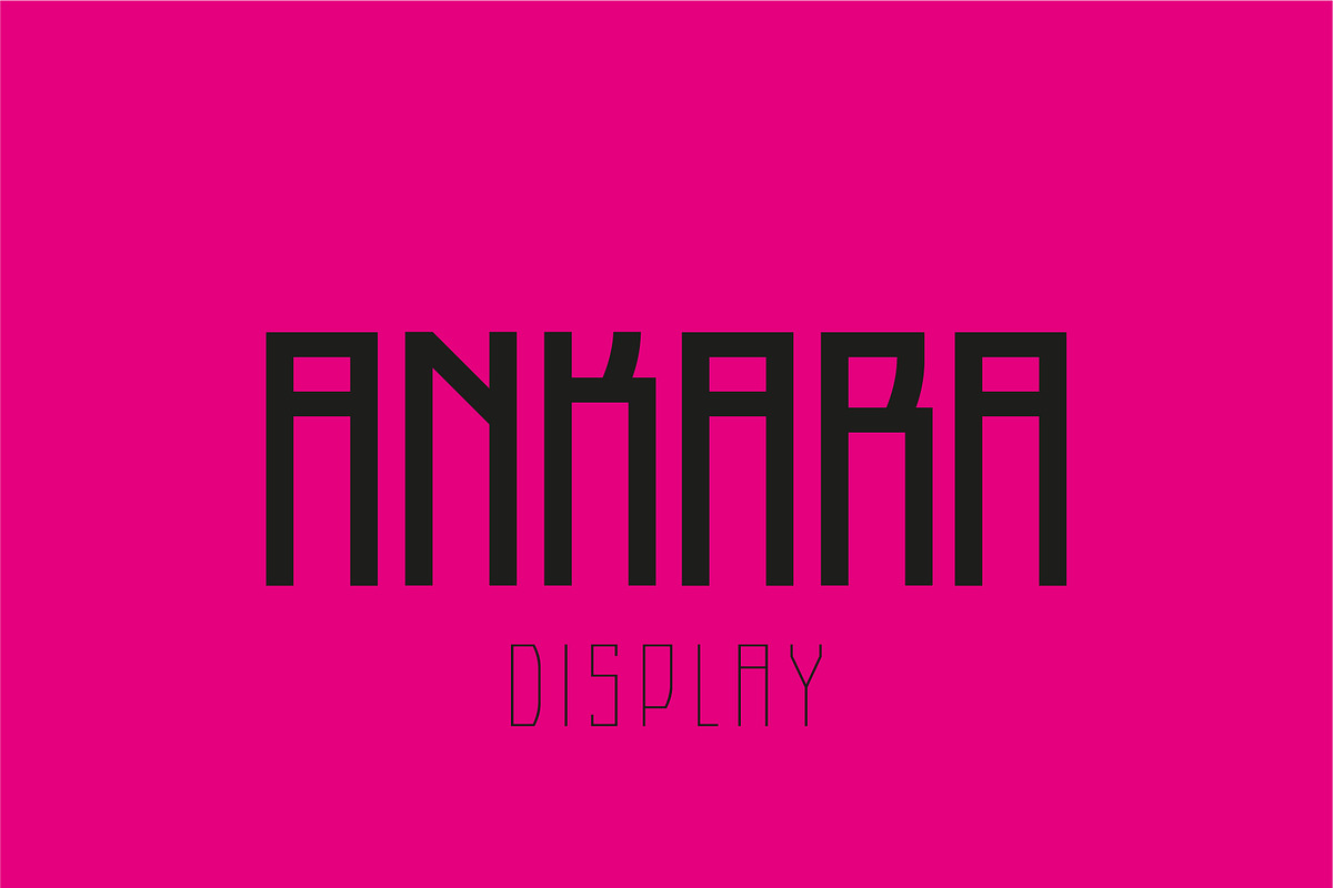 Ankara, a Font by K:O\Fonts (Photo 1 of 5)