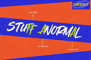 SUFFICIENT - Fast Brush Font, a Font by Gassstype (Thumbnail 8 of 8)