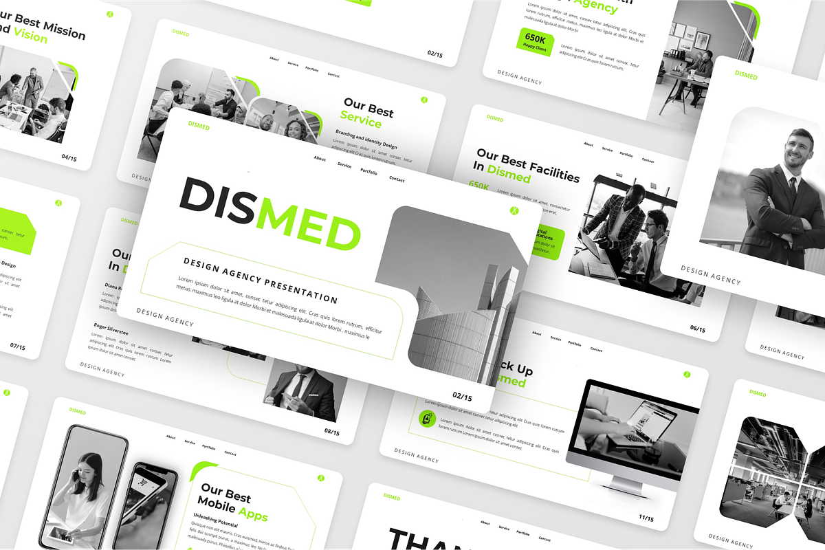 Dismed - Design Agency Google Slide, a Presentation Template by SquidPixey (Photo 6 of 6)