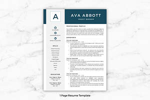 Resume/CV - Ava