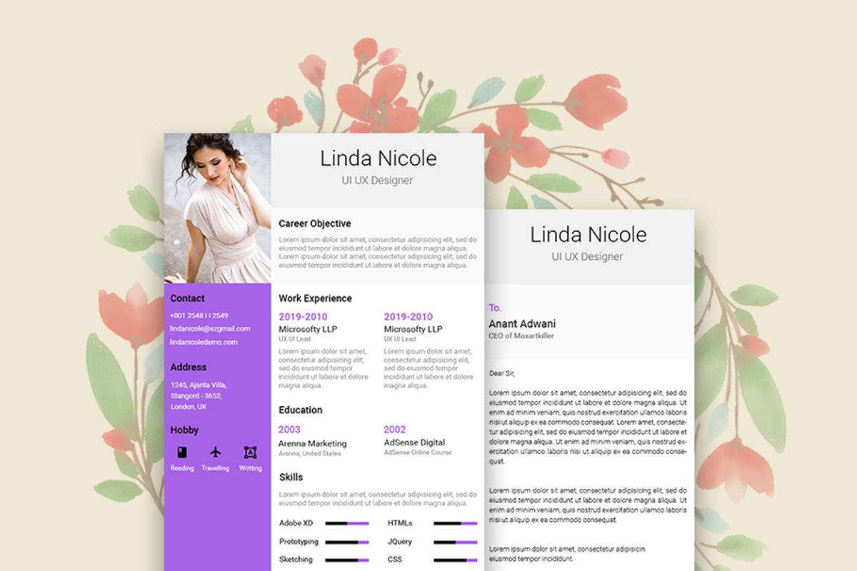 Olime Resume Template, a Resume Template by AdminUIUX (Photo 4 of 5)