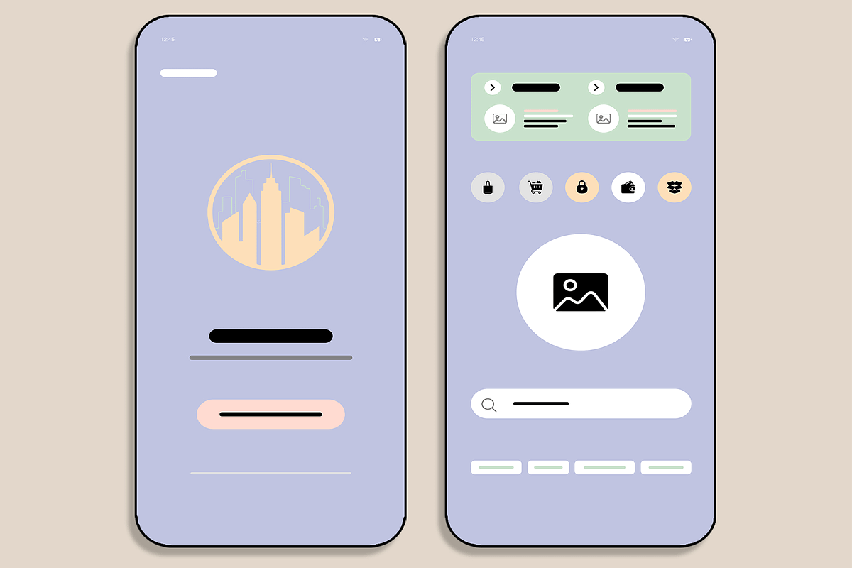 Mobile App Wireframe, a Wireframe Template by MightyDesign (Photo 2 of 8)