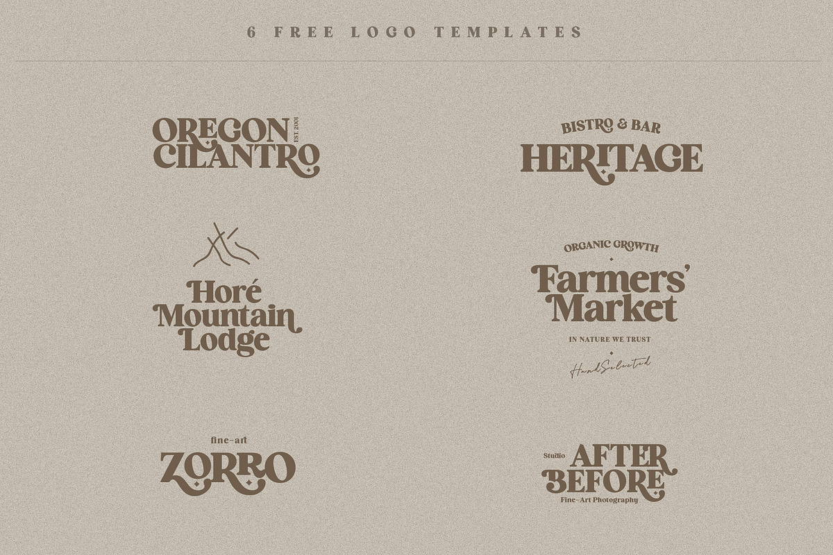Cocktail - Elegant Retro Serif, a Serif Font by Harmonais Visual (Photo 13 of 18)