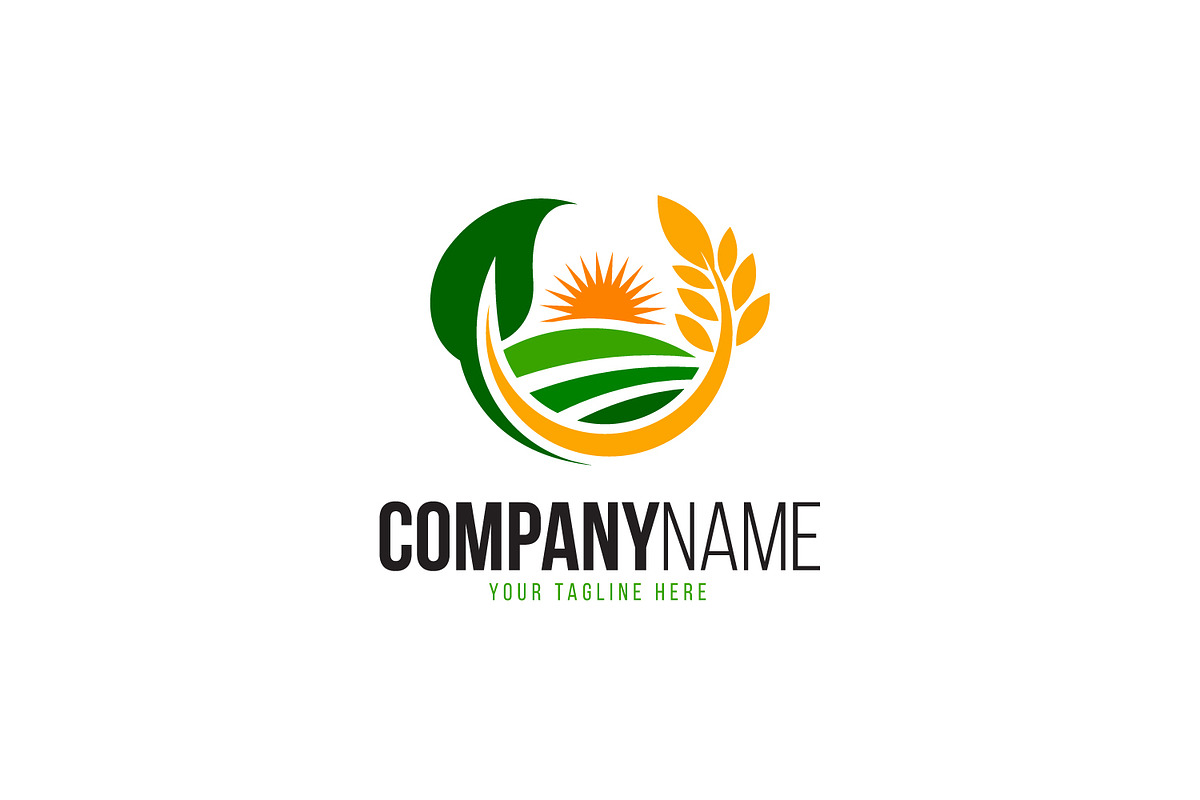 Farm Logo, a Branding & Logo Template by Xoovion