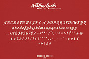 Wishmeluck – Bold Calligraphy Font, a Script Font by deadlock studio (Thumbnail 6 of 8)