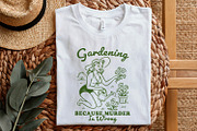 Gardening Because Murder Is Wrong, an Illustration by SharpMarketplace (Thumbnail 5 of 9)