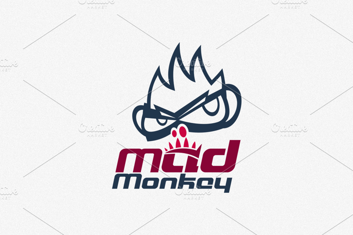 MadMonkey Logo Template, a Branding & Logo Template by SymonDesign (Photo 1 of 3)