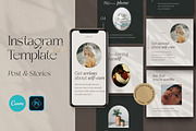 Instagram Carousel - Canva & PS, a Social Media Template by Dirtytemp Studio (Thumbnail 1 of 6)