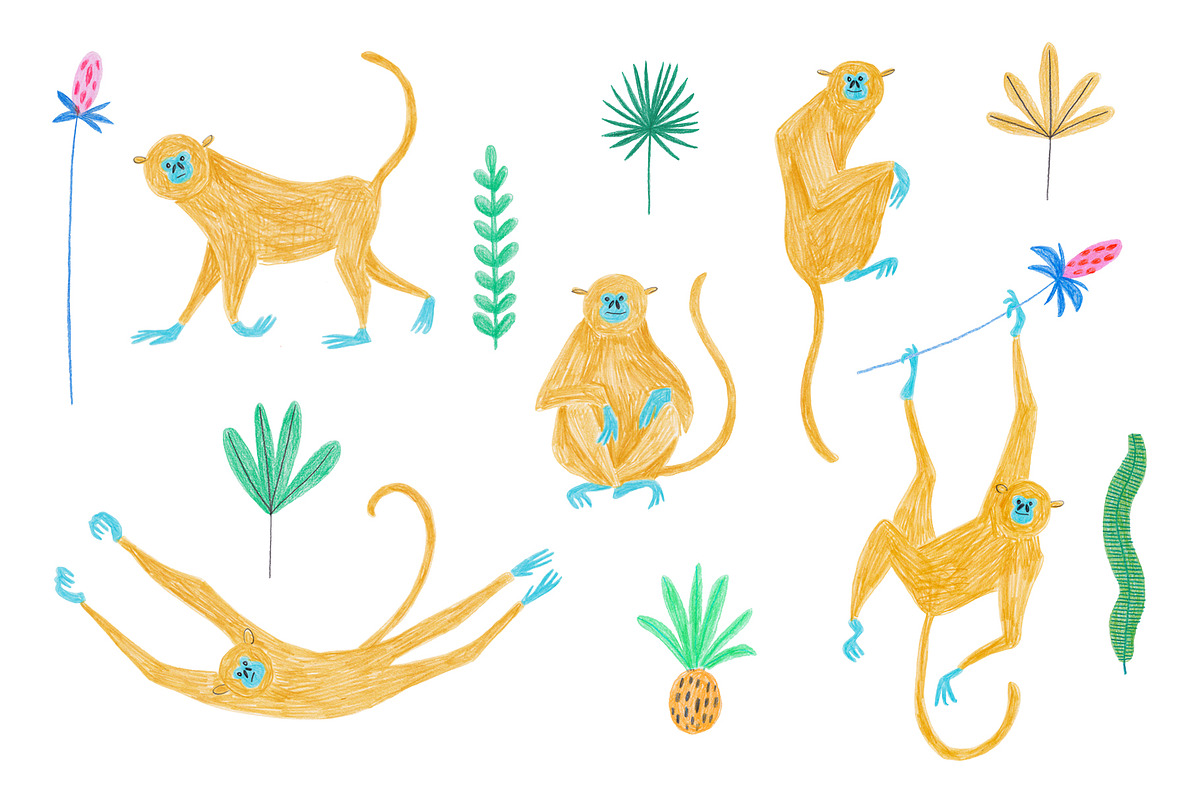 Kids Love Funny Animals. Part 2., an Animal Illustration by Annakniaz (Photo 6 of 12)