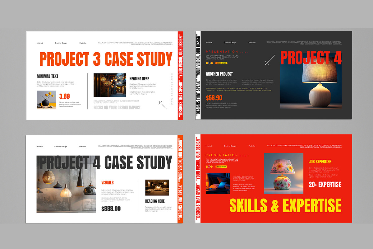 Portfolio Presentation Template, a Presentation Template by MightyDesign (Photo 4 of 8)