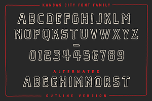 Kansas City - Font Family