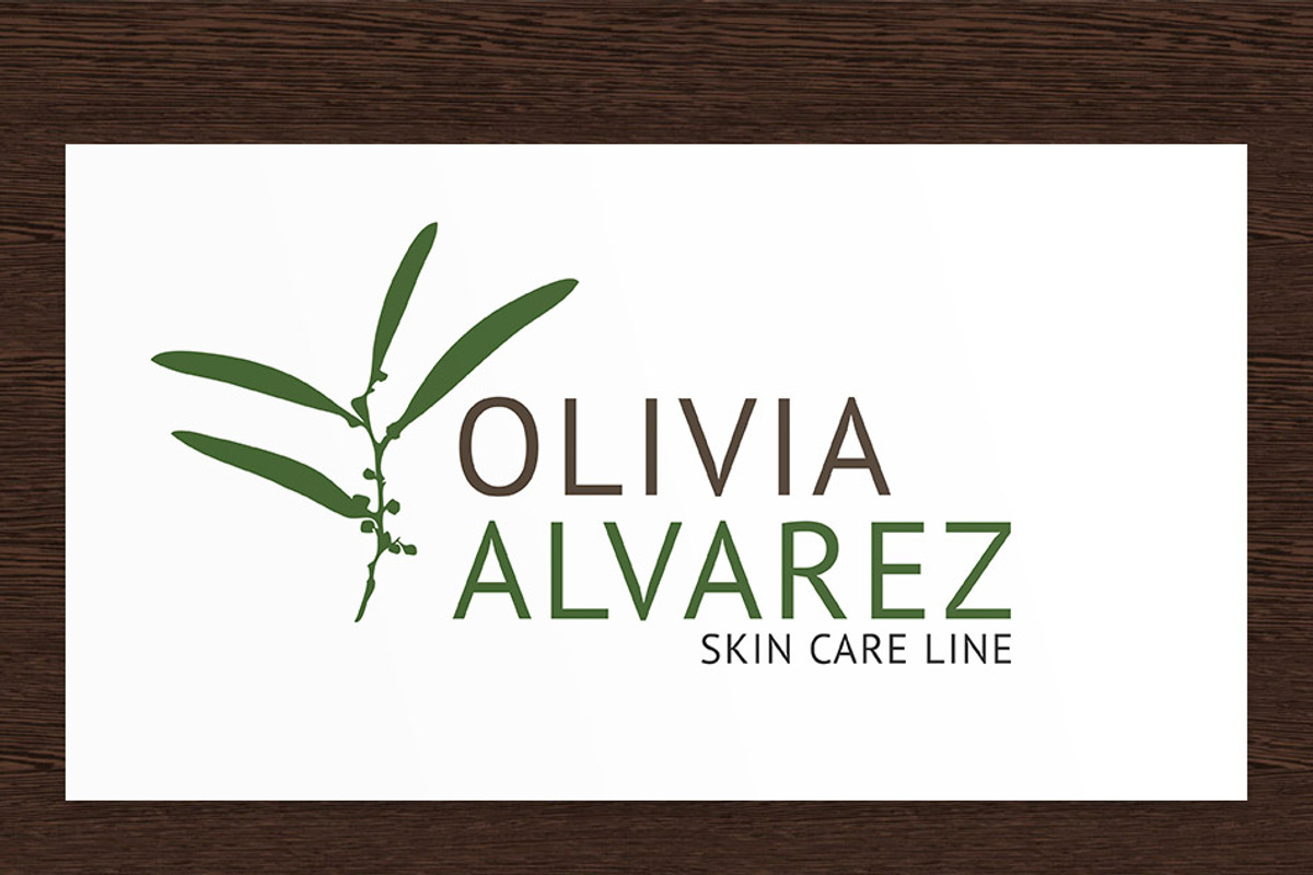 Olivia Alvarez Skin Care Logo - PSD, a Branding & Logo Template by Studio 365 Designs