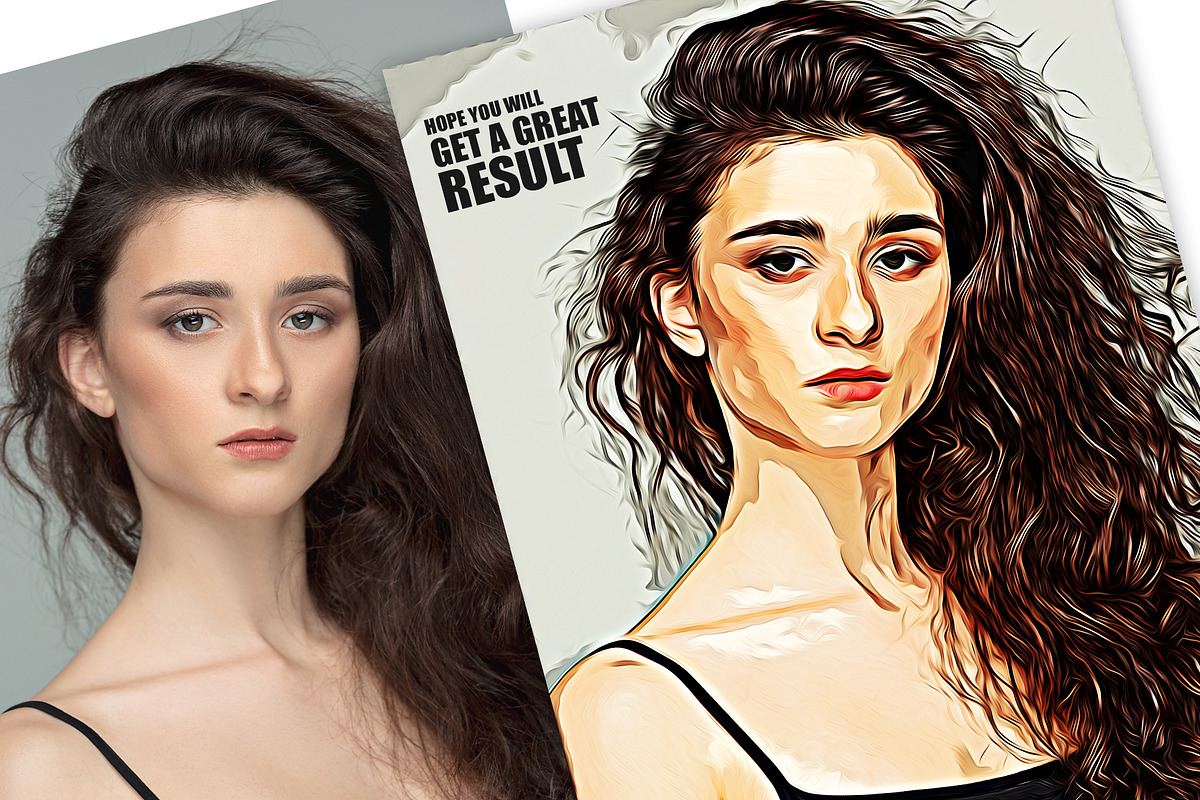 Digital Oil Painting, an Action Add-On by DesignCave (Photo 5 of 5)