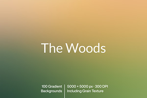 Woods – 100 Gradient Backgrounds