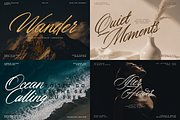 Romantic Romance - Calligraphy Font, a Script Font by VP Fonts (Thumbnail 15 of 21)