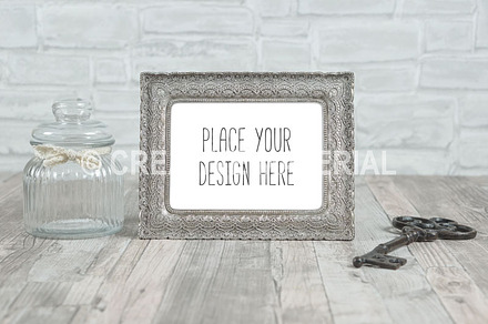 Frame Mockup | Vintage | Key | #14