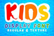 Kids - friendly display font, a Font by Fontcastle (Thumbnail 1 of 8)