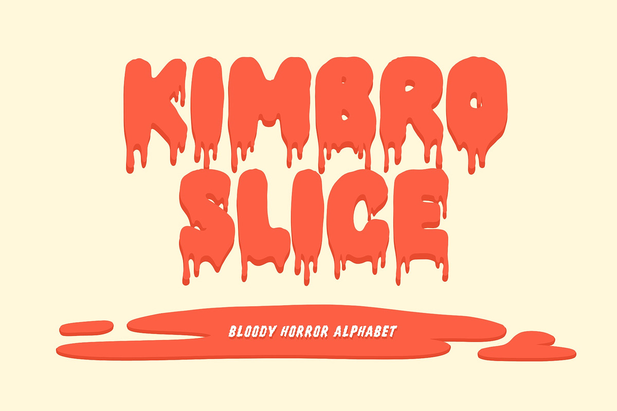 Kimbro Slice - Bold Font, a Handwritten Font by ariodsgn (Photo 1 of 7)