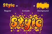 Oscar - Stylish Ornament Font, a Font by Fontcastle (Thumbnail 3 of 7)