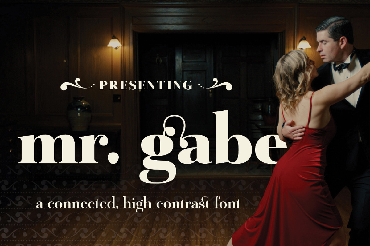 Mr Gabe Family, a Serif Font by Leksen Design (Photo 7 of 7)