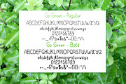 Go Green - handdrawn font, a Font by ilonitta (Thumbnail 5 of 6)