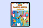 Digital 2026 Back To School Journal, a Stationery Template by Shumaya (Thumbnail 6 of 6)