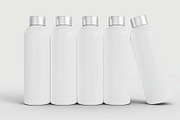 Stainless Steel Bottles Mockup, an Advertising Mockup by skybluecreative (Thumbnail 3 of 3)