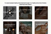 Skincare Instagram Coach Templates, a Social Media Template by Xenié Creative (Thumbnail 2 of 9)