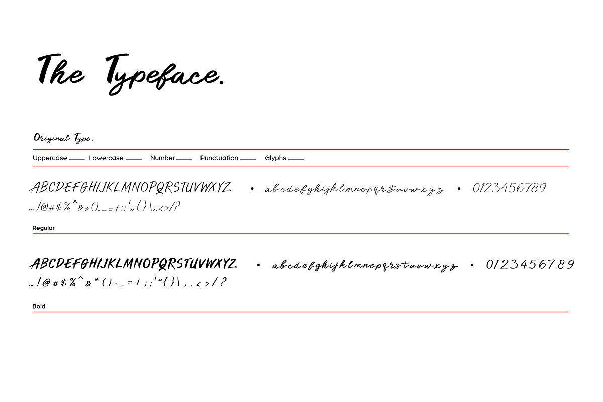 Gemagus Typeface, a Script Font by singpentinkhappy (Photo 3 of 8)