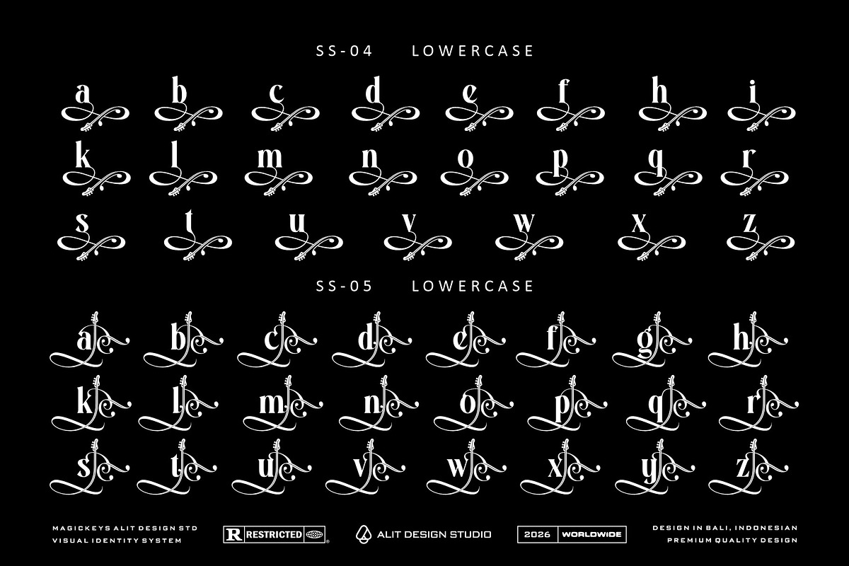 Dream Musical Typeface, a Serif Font by alit design (Photo 17 of 20)