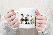 Vintage Christmas Goose Png, an Illustration by designcity5 (Thumbnail 5 of 8)