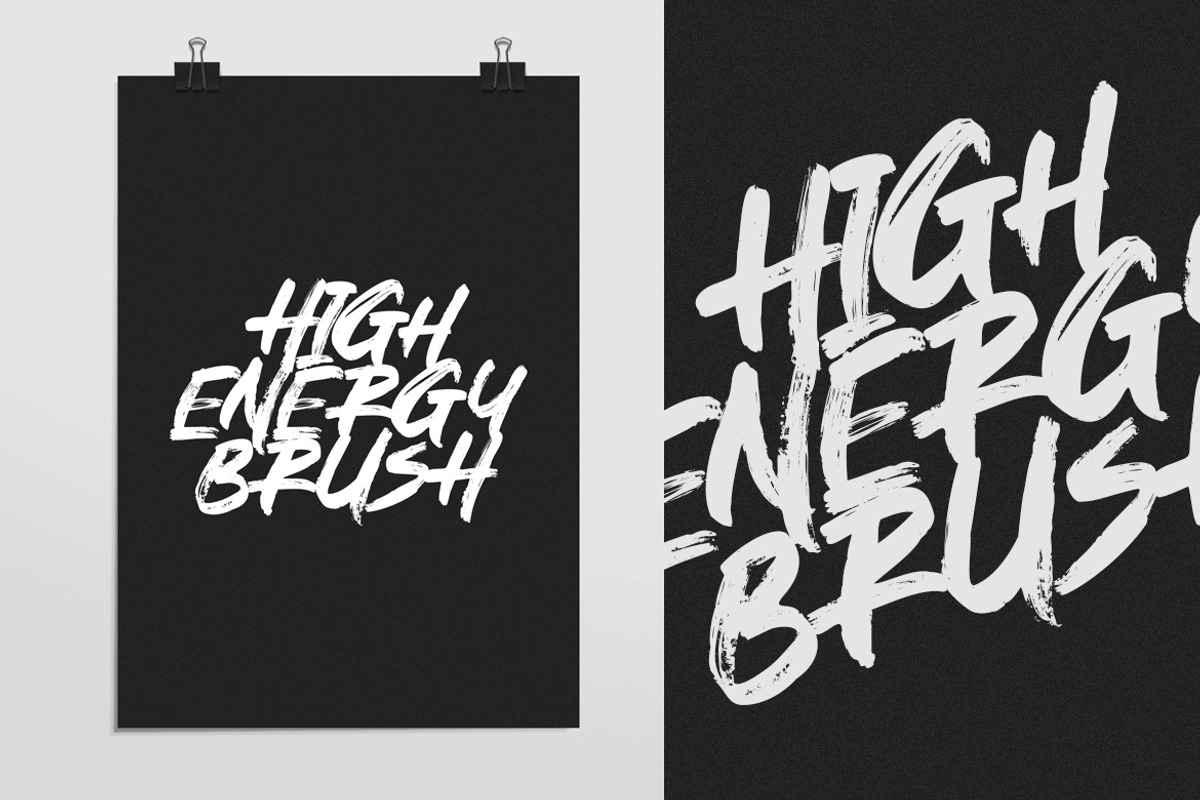 Noctura – Brush Textured Font, a Handwritten Font by MERCI STUDIO (Photo 5 of 8)
