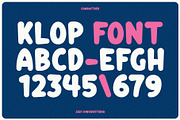 Klop - Friendly Rounded Font, a Sans Serif Font by Invasi Studio (Thumbnail 9 of 10)