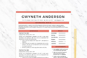 Resume Template Gwyneth, a Resume Template by Resume Template Shoppe (Thumbnail 4 of 5)