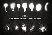 Splat & Spray Pro Brushes, a Brush Add-On by Layerform Design Co. (Thumbnail 4 of 4)