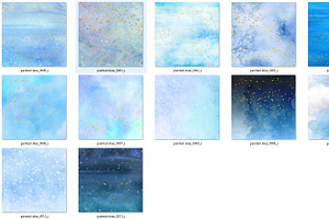 Starry Painted Skies Backgrounds