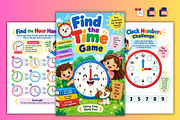 Find the Time Game, a Stationery Template by Designmela01 (Thumbnail 3 of 6)