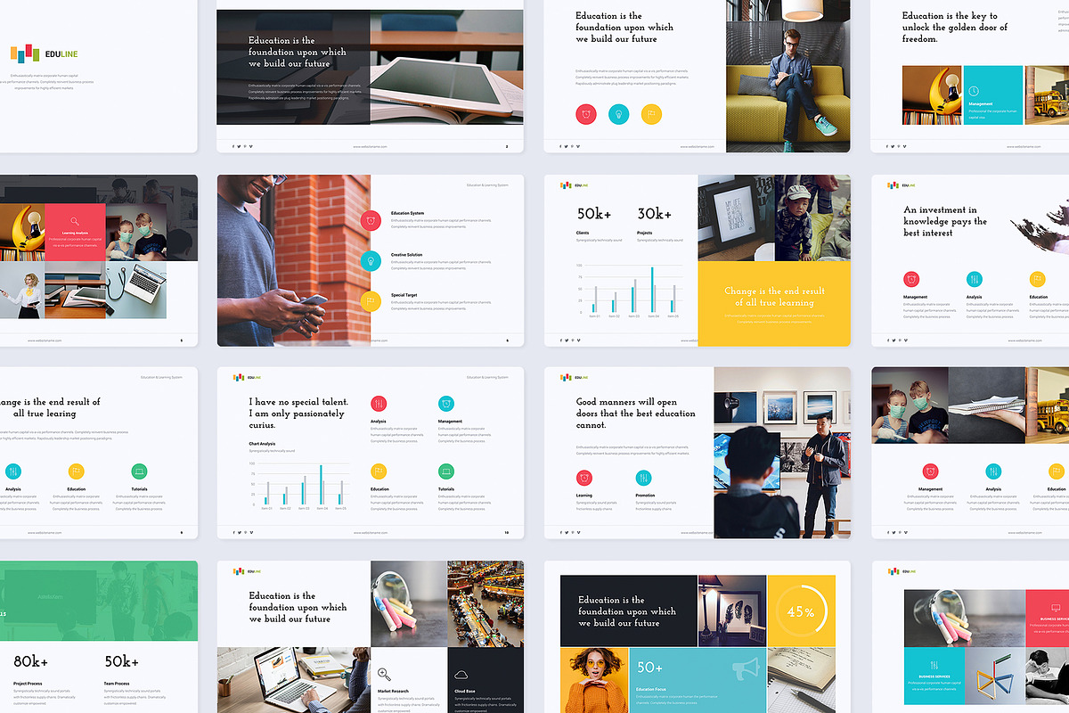 Eduline - Education Template, a Presentation Template by UDEA Store (Photo 11 of 12)