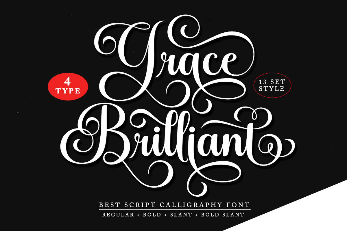 Grace Brilliant Script Font
