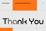 Grogol – Futuristic Geometric Sans, a Sans Serif Font by Drizy (Thumbnail 8 of 8)