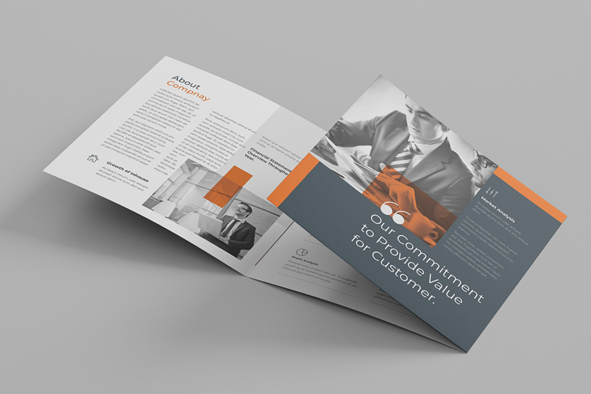 Square Tri-fold Brochure, a Brochure Template by astutedesign11 (Photo 4 of 8)
