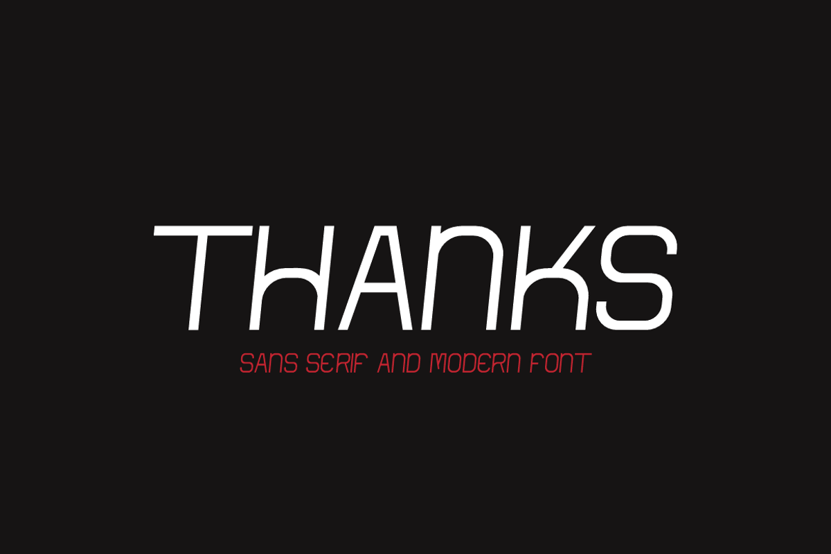 Remoosi - Digital Futuristic Font, a Sans Serif Font by QR Design Studio (Photo 7 of 7)