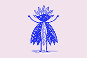 Forest Spirit Characters, a Seasonal Illustration by Danil Polshin (Thumbnail 3 of 5)