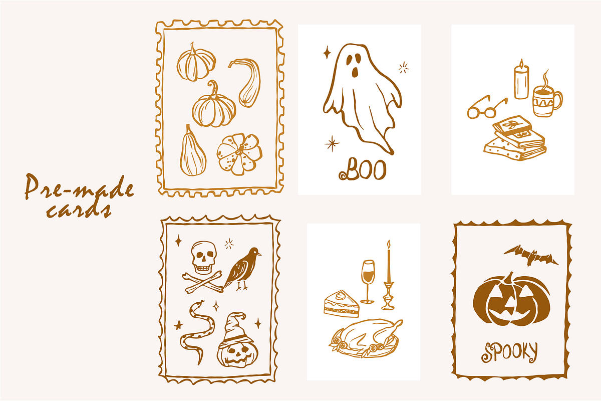 Whimsical Autumn Mood collection, an Object Illustration by RaDavCrafts (Photo 8 of 10)