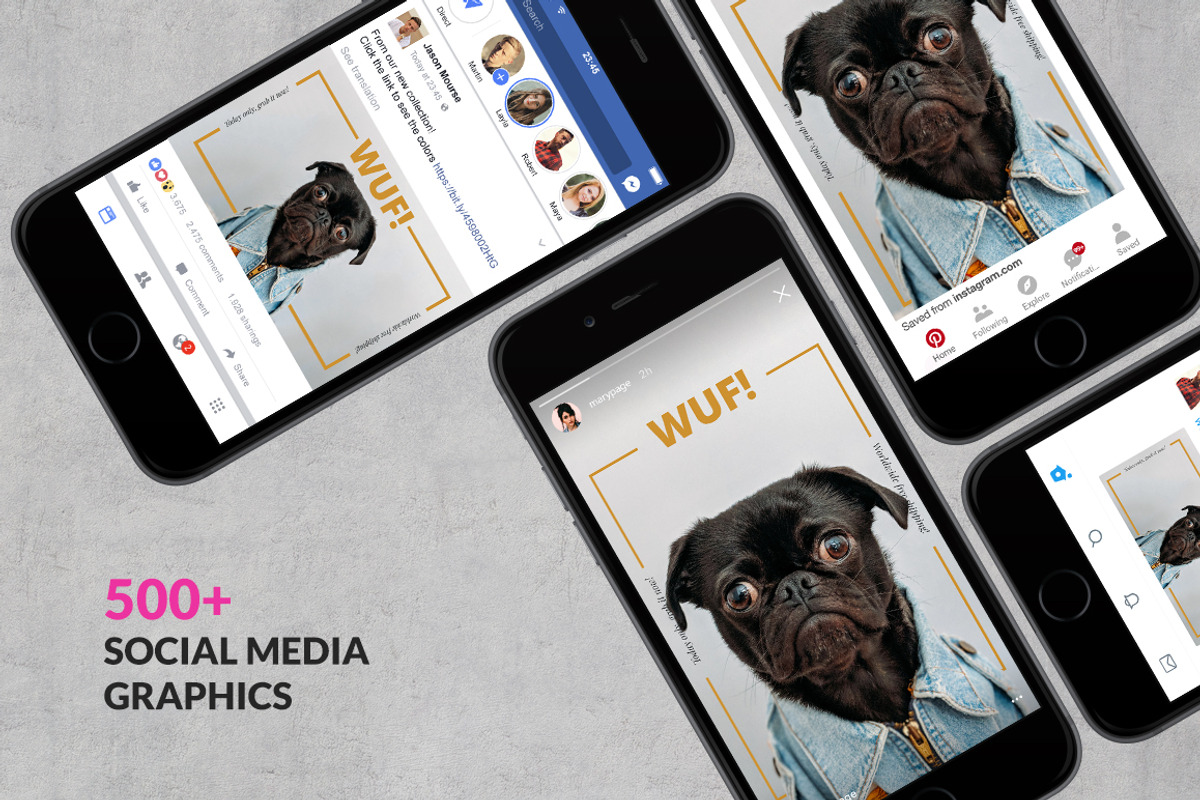 43 in 1 Gigantic Social Media Bundle, a Social Media Template by Web Donut (Photo 2 of 51)
