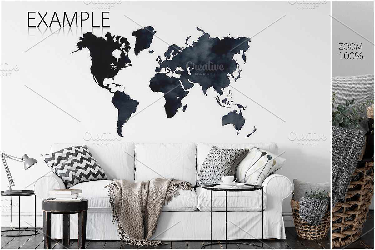 Frames & Walls Scandinavian Bundle-3, a Print Template by Yuri-U (Photo 12 of 42)