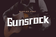 Gunsrock Display Font